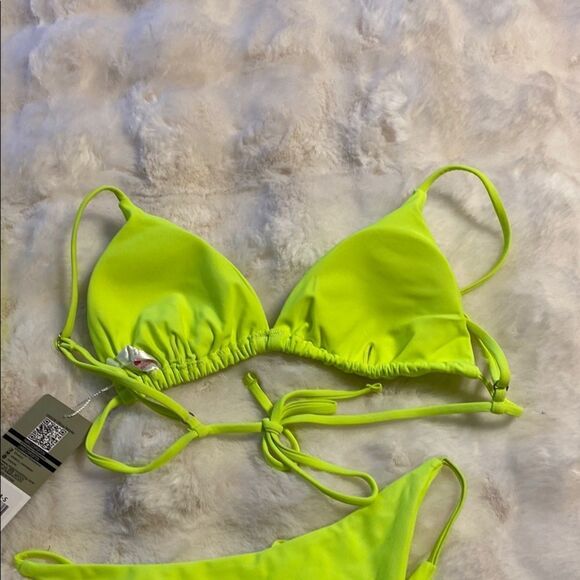 Shekini Neon Green Bikini Set - Picture 6 of 9